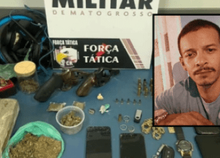 Suspeito de 28 anos morre em confronto com a PM de Sinop