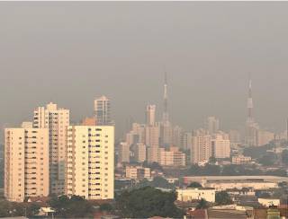 Cortina de fumaça e sensação de estufa, MT sofre com calor extremo e poluição