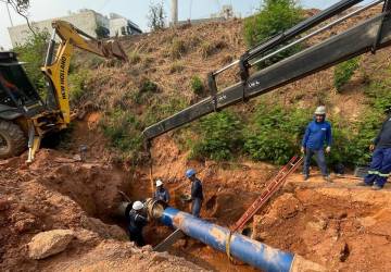 Abastecimento de água será interrompido no próximo sábado (12) para obras em Complexo Leblon