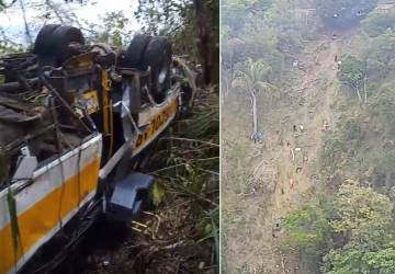 Sobe para 18 o número de mortos em acidente na Serra da Barriga