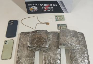 Força Tática prende homem com cinco tabletes de maconha em Várzea Grande