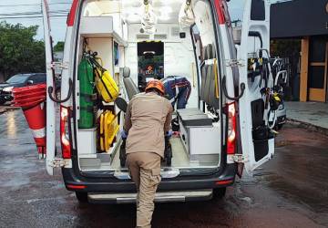 Em Campo Verde: Bombeiros socorrem vítimas de atropelamento na rodovia MT-344