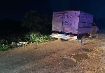 Corpo é encontrado nu dentro de saco de areia às margens de via em Cuiabá