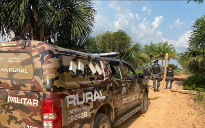 Quadrilha é presa em flagrante após tentativa de furto de 21 cabeças de gados