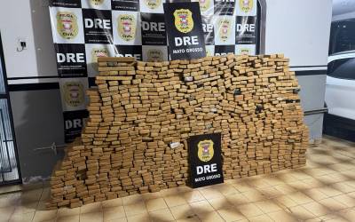 Polícia Civil apreende 1,1 tonelada de maconha em Várzea Grande