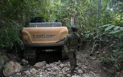 Forças de segurança de MT realizam operação para combater crimes ambientais na Terra Indígena Sararé