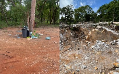 Vistoria do MP aponta degradação ambiental no Morro de Santo Antônio (MT)