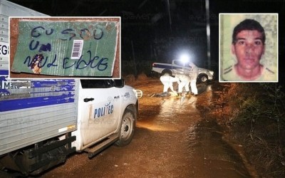 Jovem de 26 anos é morto com quatro tiros e tem bilhete deixado ao lado de corpo: 'eu sou moleque'