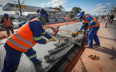 Consórcio culpa disputas políticas e mudanças no traçado nas obras do BRT