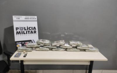 Força Tática prende suspeito por tráfico de drogas em Várzea Grande e apreende porção de ouro