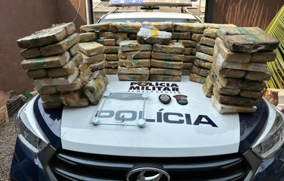 Polícia Militar apreende 100 quilos de supermaconha e prende três pessoas em Sinop