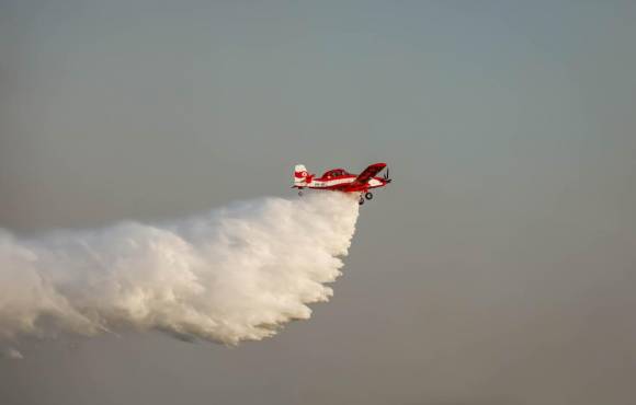 MT já lançou 3,7 milhões de litros de água com aviões para combater focos de incêndio