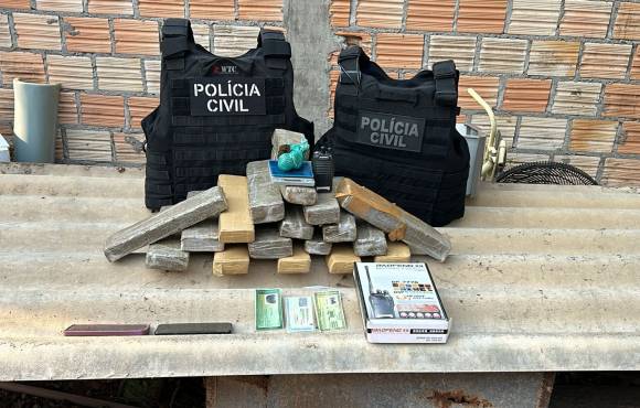 Polícia Civil apreende grande quantidade de drogas e desarticula esquema de tráfico em Guarantã do Norte