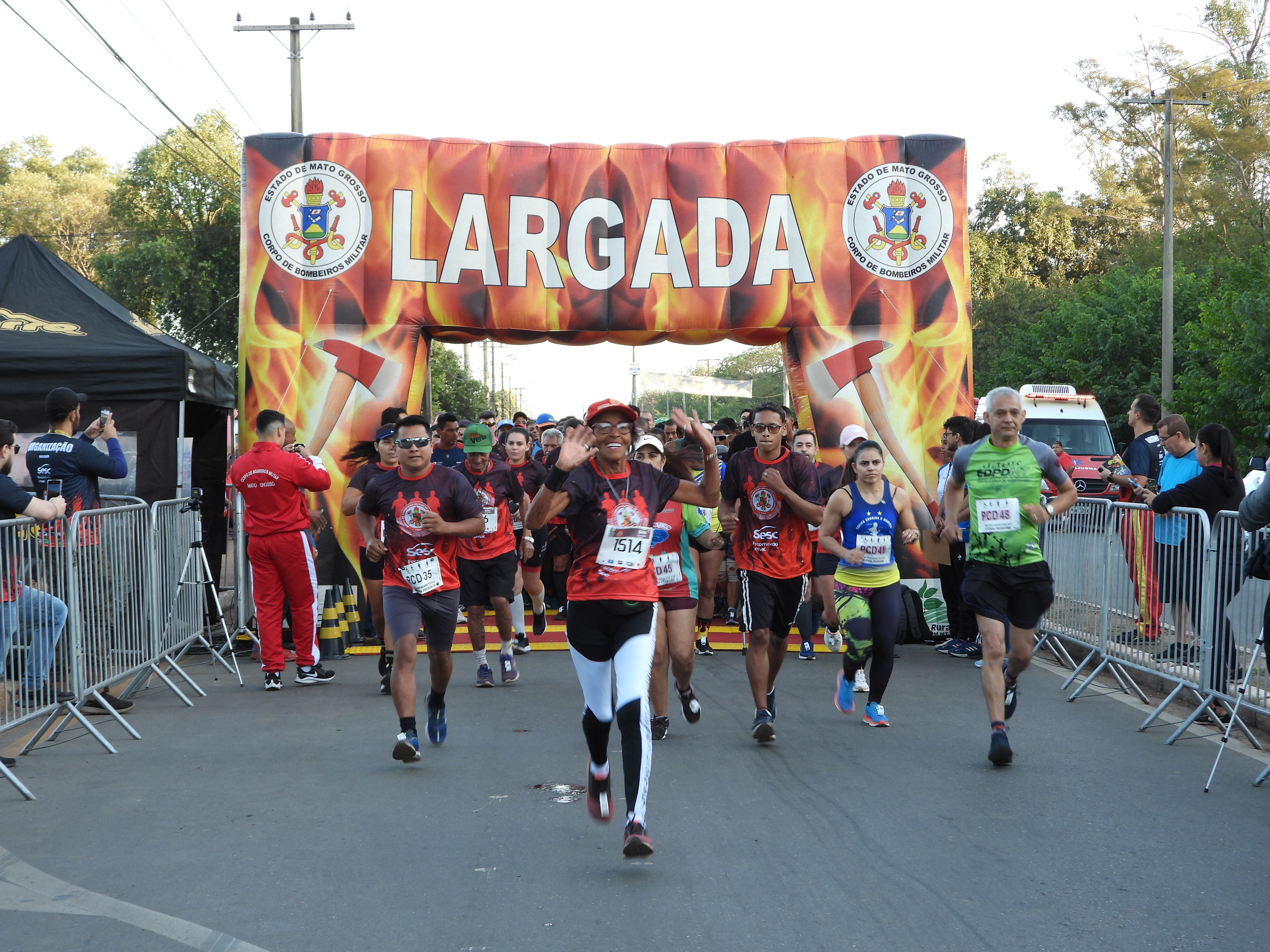 Mais de 2 mil atletas se inscrevem na 36ª edição da Corrida Sesc Homens do Fogo