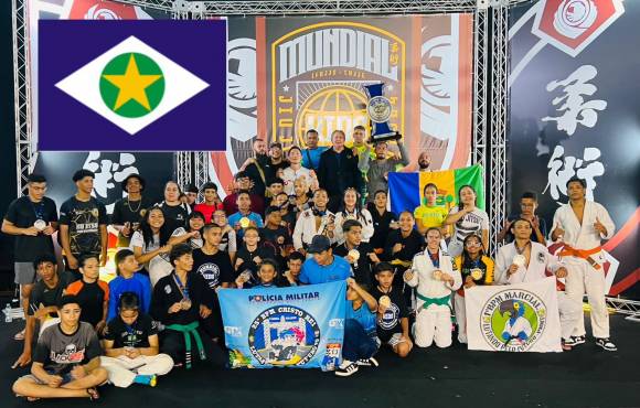 Equipe de Mato Grosso conquista primeiro lugar no Campeonato Mundial de Jiu-Jitsu Esportivo Kids