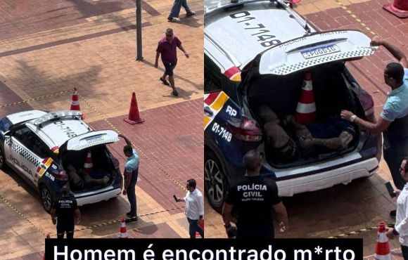 Em Cuiabá: Corpo é encontrado dentro de viatura da PM nesta segunda-feira 