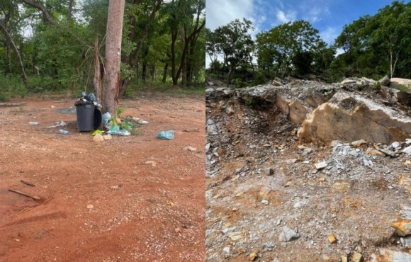 Vistoria do MP aponta degradação ambiental no Morro de Santo Antônio (MT)