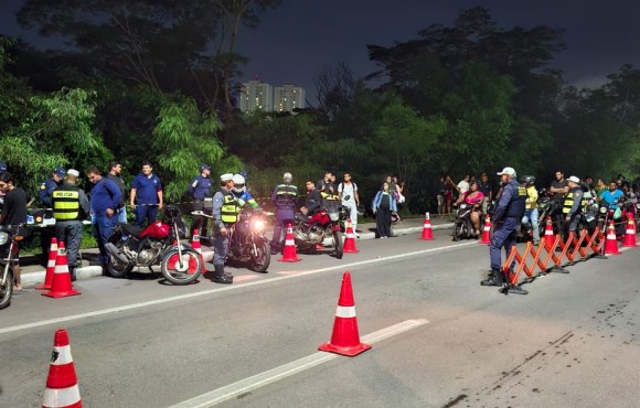 Primeira Lei Seca em Várzea Grande prende um condutor por embriaguez e remove 41 motocicletas