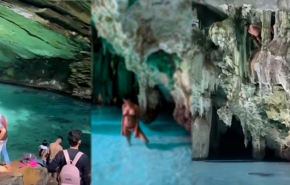 Turistas e guias entram em gruta paradisíaca interditada há 20 anos e são denunciados em MT